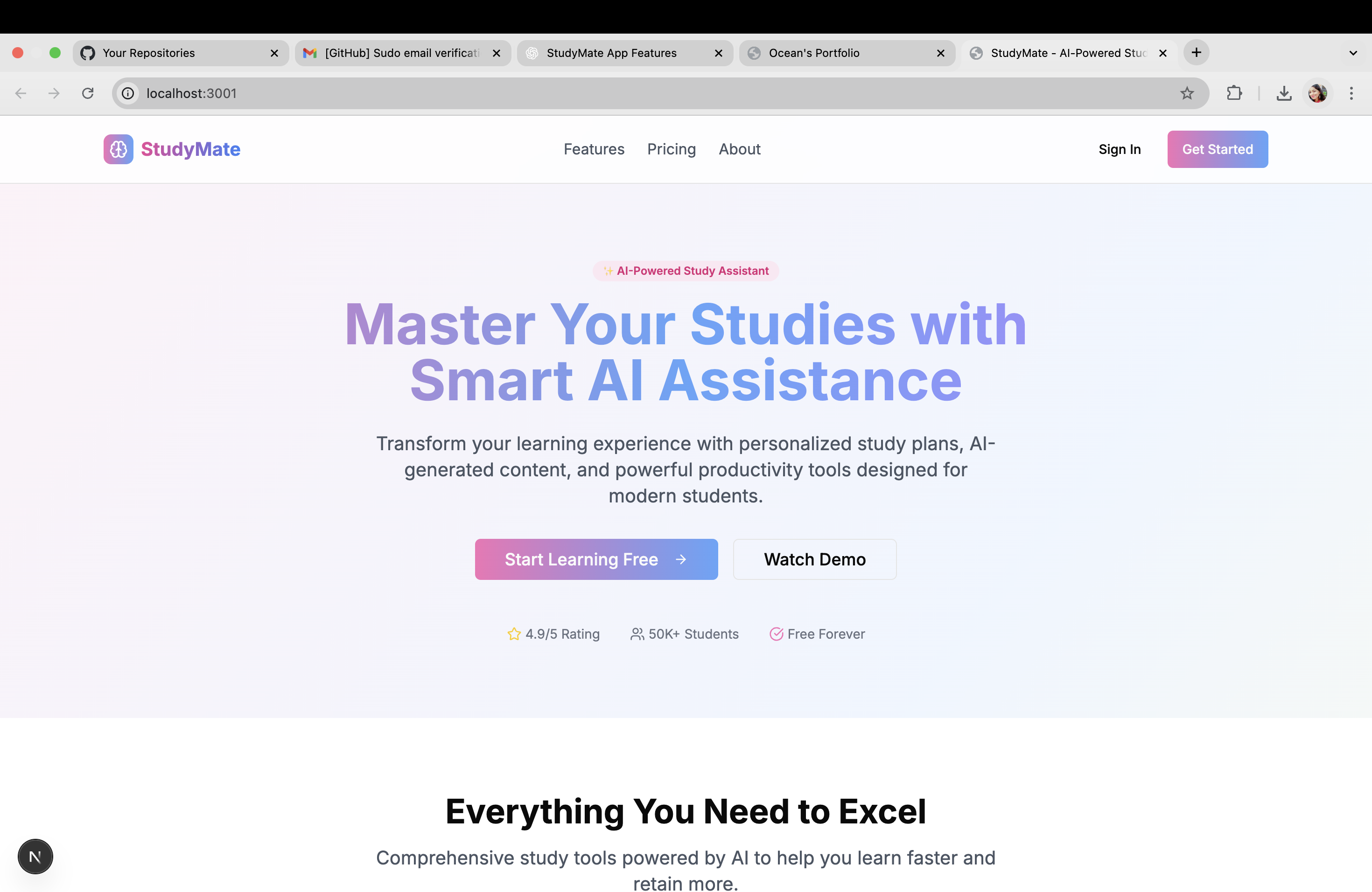 StudyMate - AI Study Helper